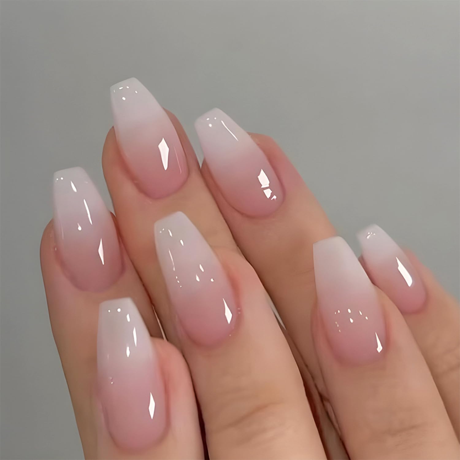 Un juego de 24 pegatinas brill - Nail Art Pink reseña y precio