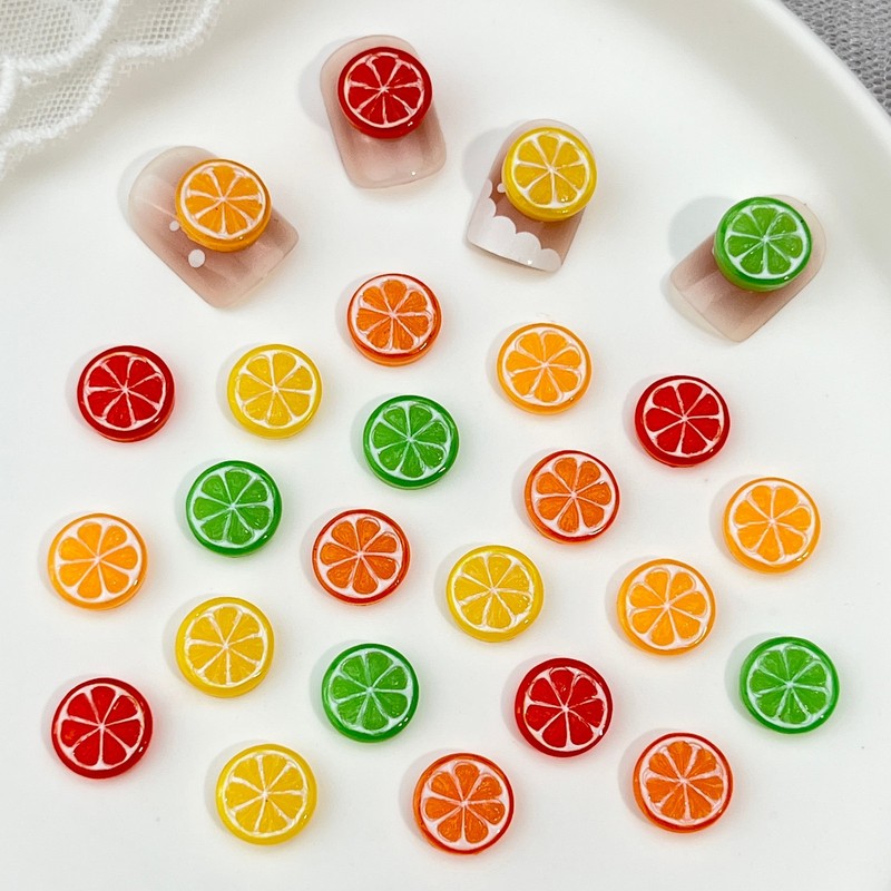 20 piezas de mini adornos de r - Nail Art Orange reseña y precio