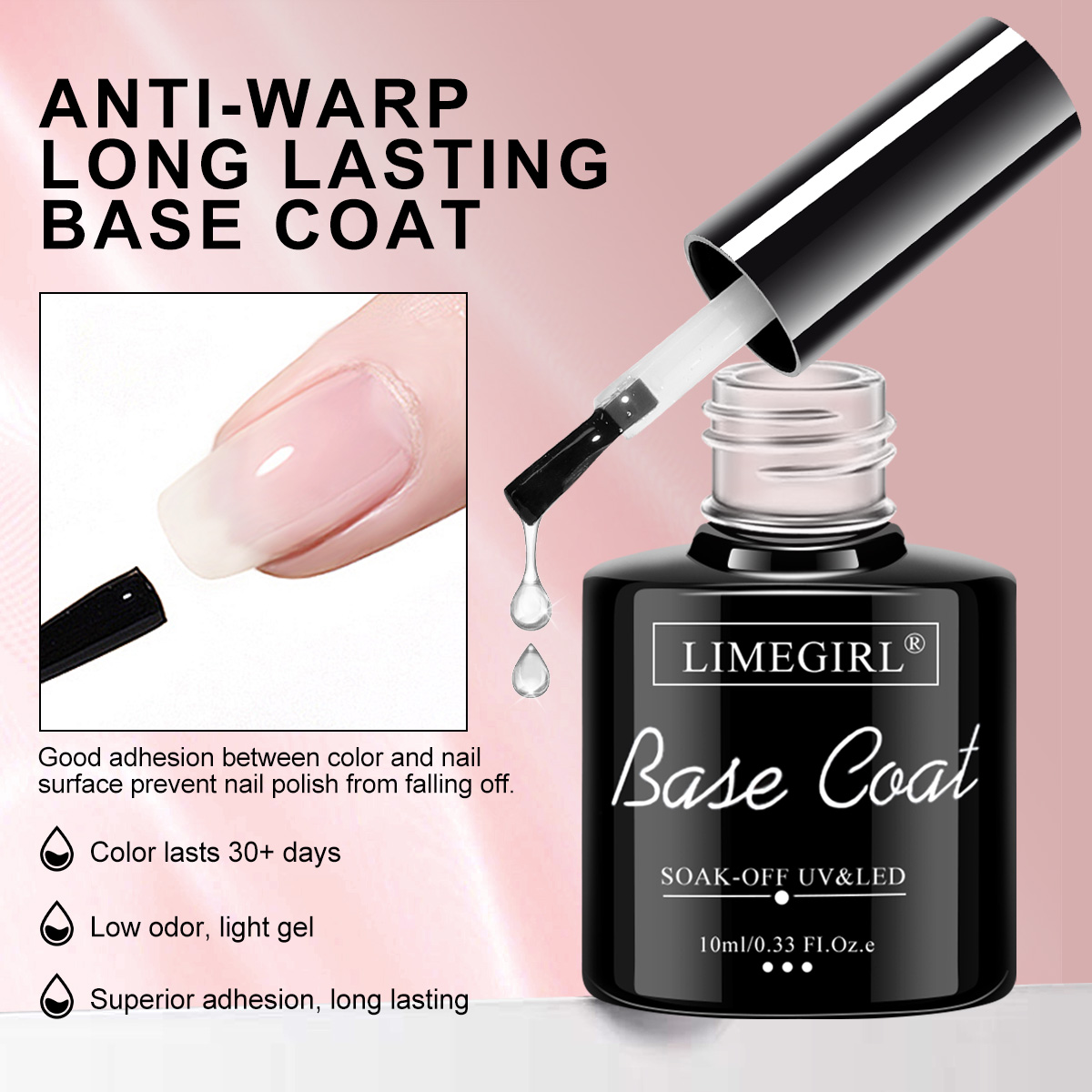 LIMEGIRL-Kit de Gel multifunci - Nail Art Ombre reseña y precio