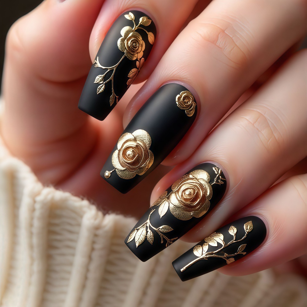 Uñas postizas 3D para mujeres  - Nail Art Press On reseña y precio