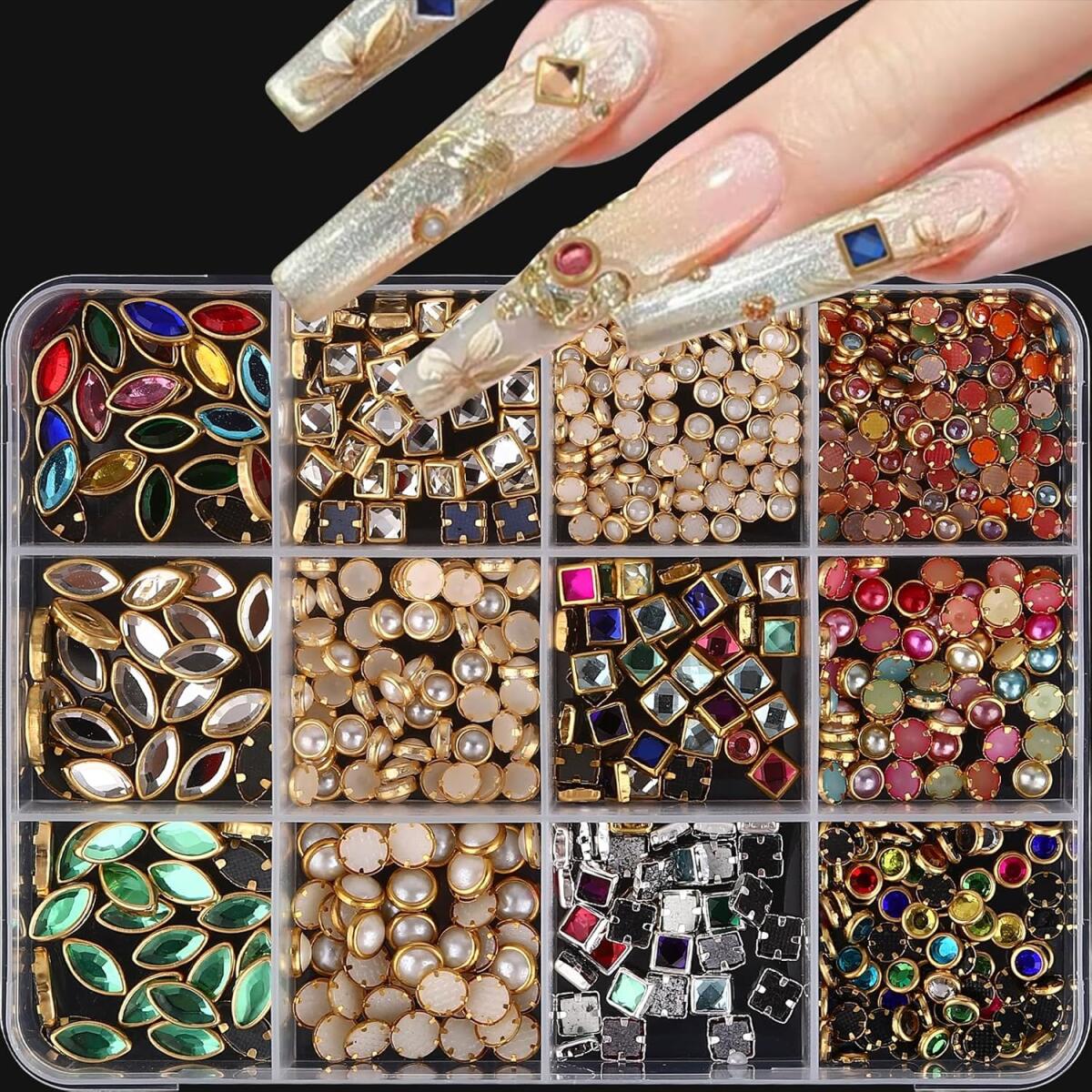 1 Caja de Adornos de Uñas de L - Nail Art Valentines Day reseña y precio
