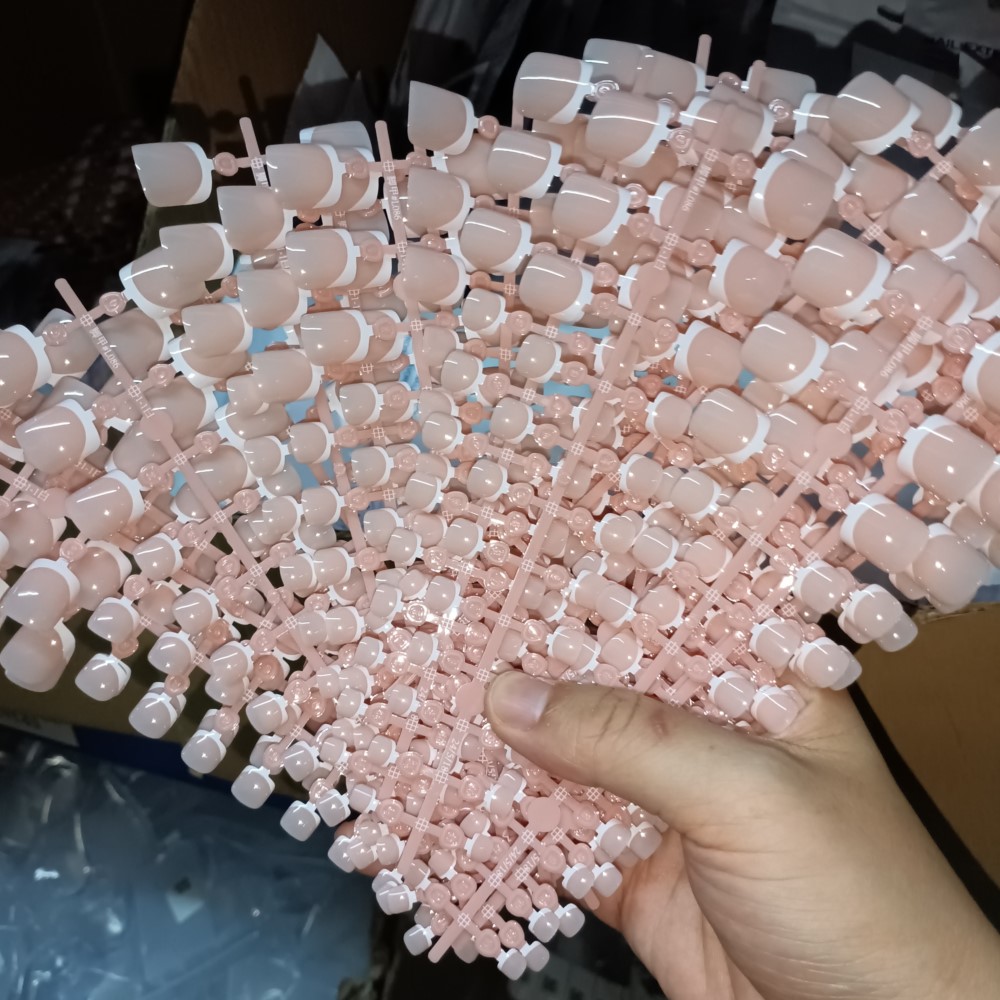 120 puntas cuadradas para uñas - Nail Art Ombre reseña y precio