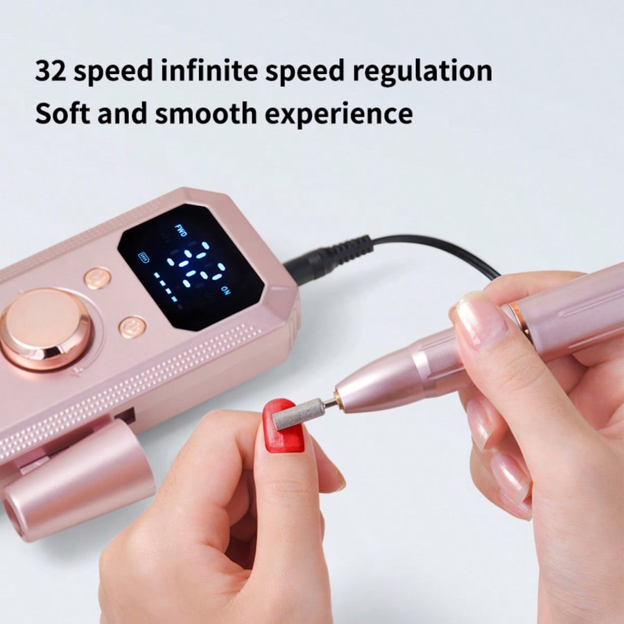 Taladro eléctrico recargable p - Nail Drill Machine reseña y precio
