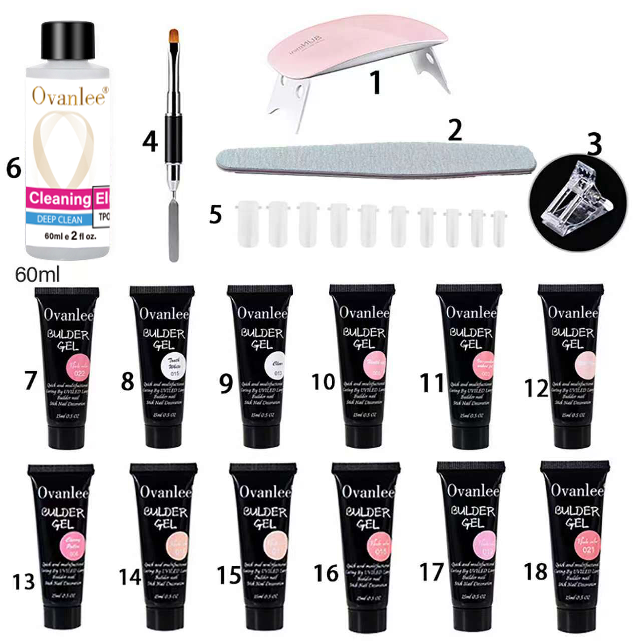 Kit de inicio para extensiones - Nail Art Ombre reseña y precio